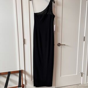 Jay Godfrey One-Shoulder Dress